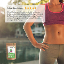 Laden Sie das Bild in den Galerie-Viewer, buntfink®„BodyShape" Tee mit Ingwer + Mate + Brennesseltee + Grüner Hafer, 14-Tage Skinny Programm, 100% natürlicher Kräutertee aus Deutschland, 60g loser Tee