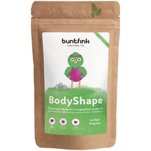 Laden Sie das Bild in den Galerie-Viewer, buntfink®„BodyShape" Tee mit Ingwer + Mate + Brennesseltee + Grüner Hafer, 14-Tage Skinny Programm, 100% natürlicher Kräutertee aus Deutschland, 60g loser Tee
