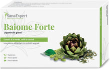 Laden Sie das Bild in den Galerie-Viewer, SanaExpert Baiome Forte, pflanzlicher Fettbinder zum Abnehmen, mit Artischocke Kaktus, Grüntee, Grüner Kaffee, vegetarisch, glutenfrei, 60 Kapseln